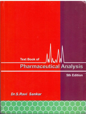 Text Book Of Pharmaceutical Analysis(PAPER PQACK, DR S. RAVI SHANKAR)