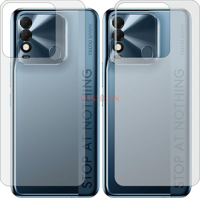 Fasheen Back Screen Guard for TECNO SPARK 8T(Pack of 2)