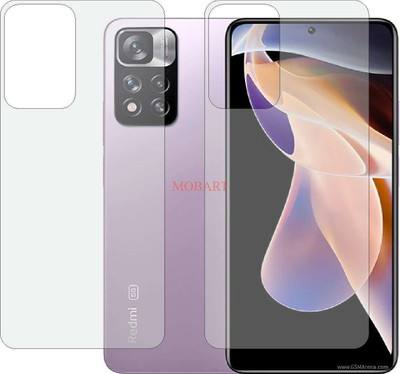 MOBART Back Screen Guard for MI NOTE 11 PRO PLUS 5G(Pack of 2)