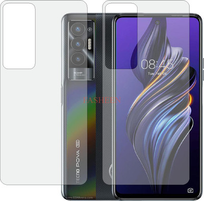 Fasheen Back Screen Guard for TECNO POVA 5G(Pack of 2)