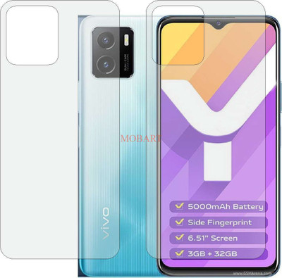MOBART Back Screen Guard for VIVO Y15A(Pack of 2)