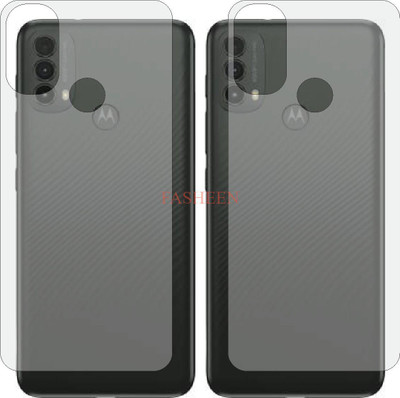 Fasheen Back Screen Guard for MOTOROLA E40(Pack of 2)