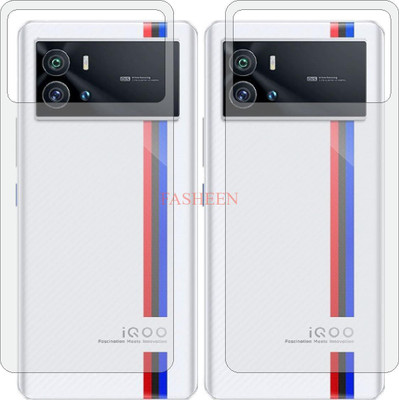 Fasheen Back Screen Guard for VIVO IQOO 9 5G(Pack of 2)
