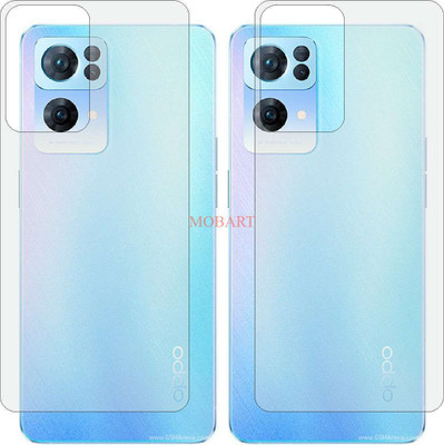 MOBART Back Screen Guard for OPPO PFDM00(Pack of 2)
