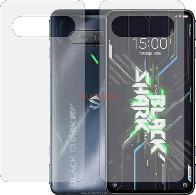 Fasheen Back Screen Guard for MI BLACK SHARK 4S PRO(Pack of 2)