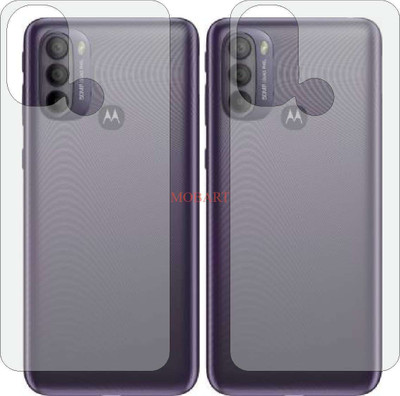 MOBART Back Screen Guard for MOTOROLA MOTO G31(Pack of 2)