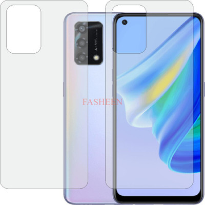 Fasheen Back Screen Guard for OPPO A95 CHP2365(Pack of 2)