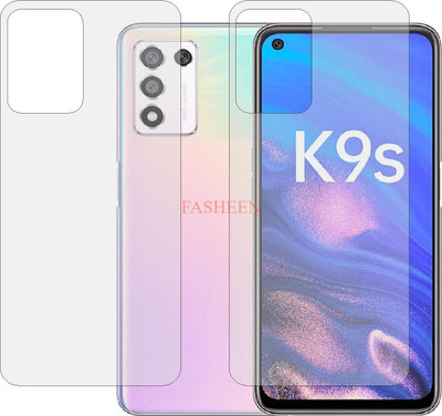 Fasheen Back Screen Guard for OPPO K9S 5G PERM10(Pack of 2)
