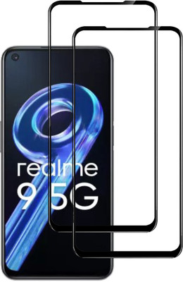 INFINITYWORLD Edge To Edge Tempered Glass for Realme 9 5G(Pack of 2)