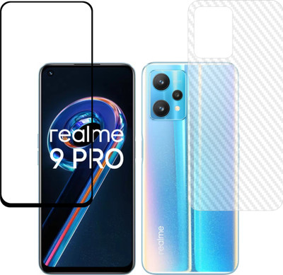 Ten To 11 Front and Back Tempered Glass for Realme 9 Pro, Realme 9 Pro (Back Carbon Fiber)(Pack of 2)
