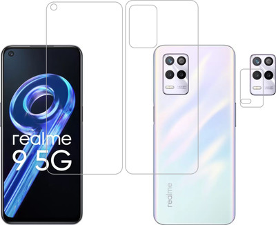 Ten To 11 Front and Back Tempered Glass for Realme 9 5G(Pack of 3)