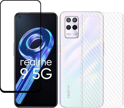 Ten To 11 Front and Back Tempered Glass for Realme 9 5G, Realme 9 5G (Back Carbon Fiber)(Pack of 2)