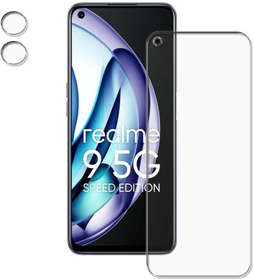 tombik Impossible Screen Guard for HHH-Realme 9 5G SE-FRONT+LENS(Pack of 2)