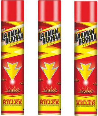 Laxman Rekha Multi Insects Killer Spray 300ml Fresh(3 x 300 ml)
