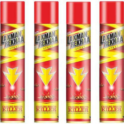 Laxman Rekha Insect Killer Mosquito Vaporiser Fresh(4 x 200 ml)