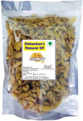 Debankan's Natural DF (500 g) Premium large kishmish Raisins Raisins(500 g)