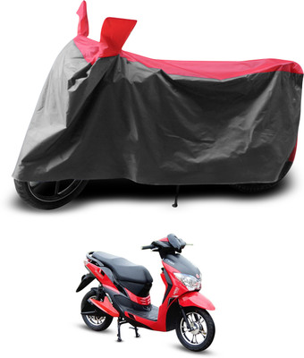 PAGORA Two Wheeler Cover for Hero(Dash, Grey, Red)