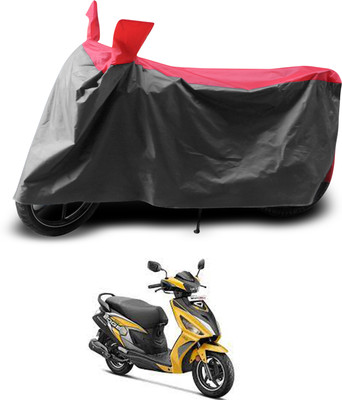 PAGORA Two Wheeler Cover for Hero(Maestro Edge 125, Grey, Red)