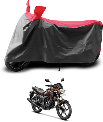 PAGORA Two Wheeler Cover for Hero(Hunk, Grey, Red)