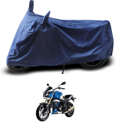 PAGORA Two Wheeler Cover for Mahindra(MOJO XT 300, Blue)