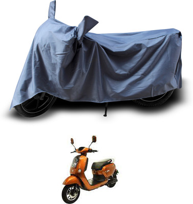PAGORA Two Wheeler Cover for Okinawa(Lite, Grey)