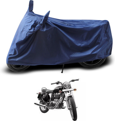 PAGORA Two Wheeler Cover for Royal Enfield(Electra Delux, Blue)