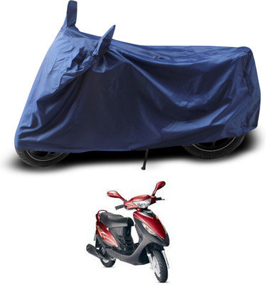 PAGORA Two Wheeler Cover for Kinetic(Nova, Blue)