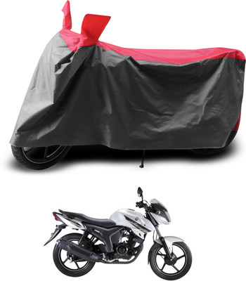 PAGORA Two Wheeler Cover for Yamaha(SZ X, Grey, Red)