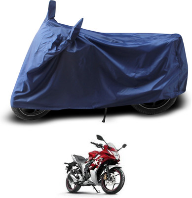 PAGORA Two Wheeler Cover for Suzuki(Gixxer SF, Blue)