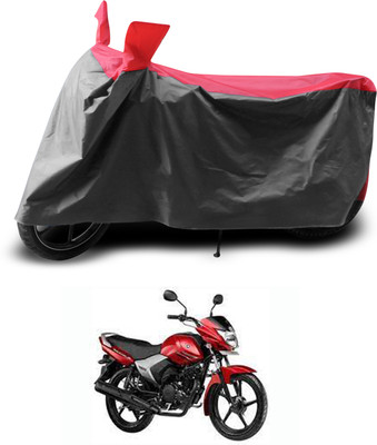 PAGORA Two Wheeler Cover for Yamaha(Saluto, Grey, Red)