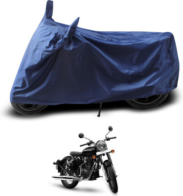 PAGORA Two Wheeler Cover for Royal Enfield(Classic 350, Blue)