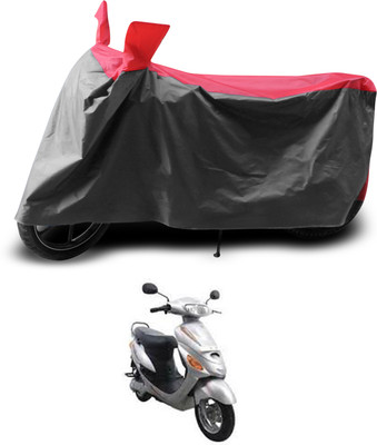 PAGORA Two Wheeler Cover for Hero(Electric E-Sprint, Grey, Red)