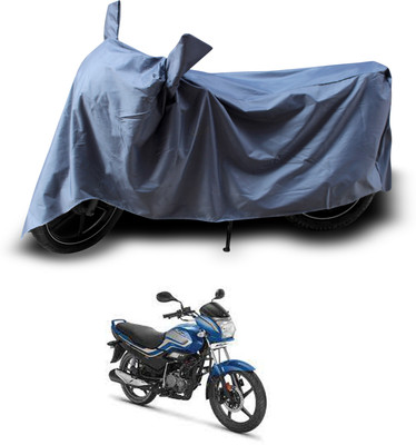 PAGORA Two Wheeler Cover for Hero(Super Splendor, Grey)