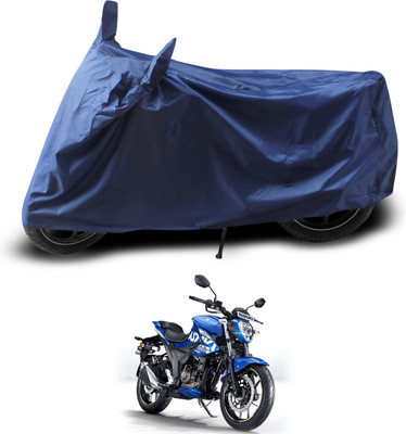 PAGORA Two Wheeler Cover for Suzuki(Gixxer 250, Blue)