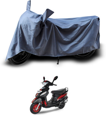 PAGORA Two Wheeler Cover for Mahindra(Duro 125, Grey)