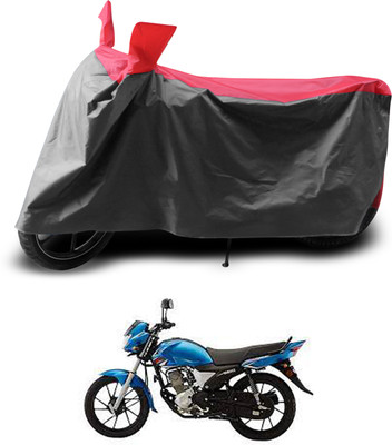 PAGORA Two Wheeler Cover for Yamaha(Saluto RX, Grey, Red)