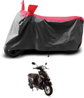 PAGORA Two Wheeler Cover for Hero(Electric NYX, Grey, Red)