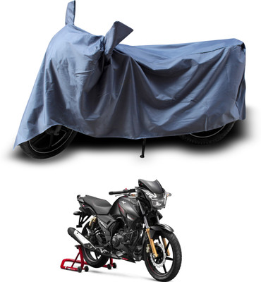 PAGORA Two Wheeler Cover for TVS(Apache RTR 160, Grey)
