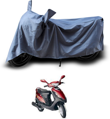 PAGORA Two Wheeler Cover for Kinetic(Nova, Grey)