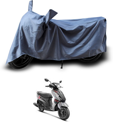 PAGORA Two Wheeler Cover for Suzuki(Let's, Grey)