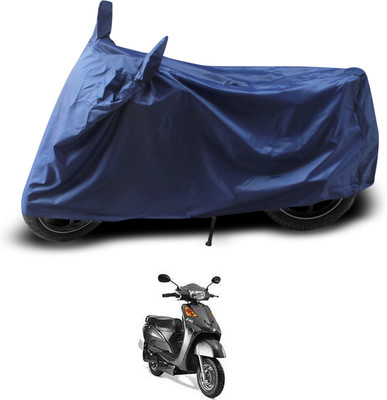 PAGORA Two Wheeler Cover for Indus(Yo Electron, Blue)