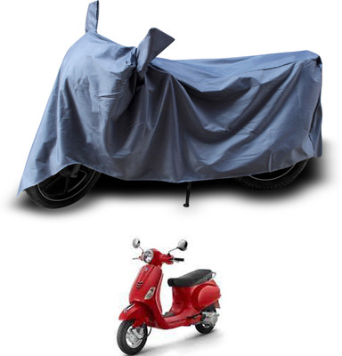 PAGORA Two Wheeler Cover for Piaggio(Vespa LX, Grey)
