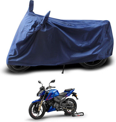 PAGORA Two Wheeler Cover for TVS(Apache RTR 200, Blue)