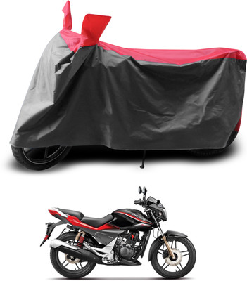 PAGORA Two Wheeler Cover for Hero(Xtreme Sports, Grey, Red)