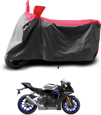 PAGORA Two Wheeler Cover for Yamaha(YZF R1M, Grey, Red)