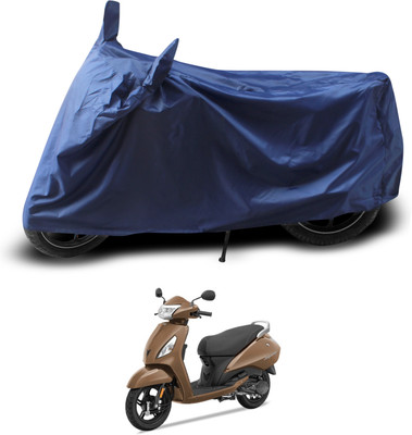 PAGORA Two Wheeler Cover for TVS(Jupiter classic, Blue)