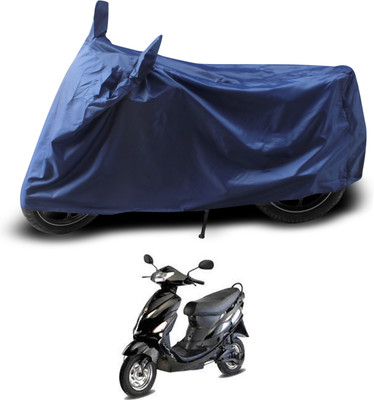 PAGORA Two Wheeler Cover for Hero(Electric Wave Dx, Blue)