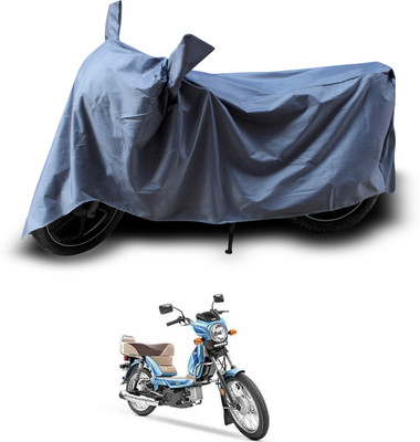 PAGORA Two Wheeler Cover for TVS(XL 100, Grey)