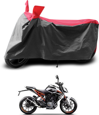 PAGORA Two Wheeler Cover for KTM(250 Duke, Grey, Red)
