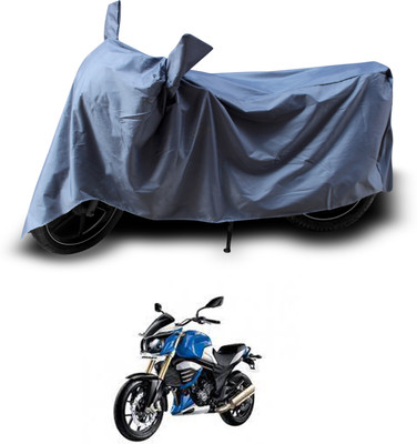 PAGORA Two Wheeler Cover for Mahindra(MOJO XT 300, Grey)